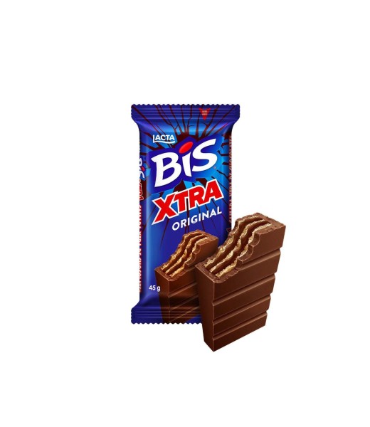 Campestre Distribuidora - Chocolate Lacta Bis Xtra Ao Leite CX 24UN